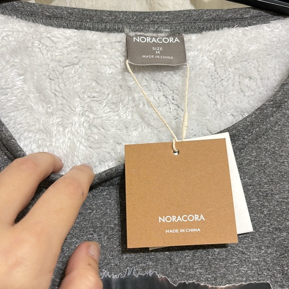 NoraCora Gray Cat Tunic - Picture 4 of 5